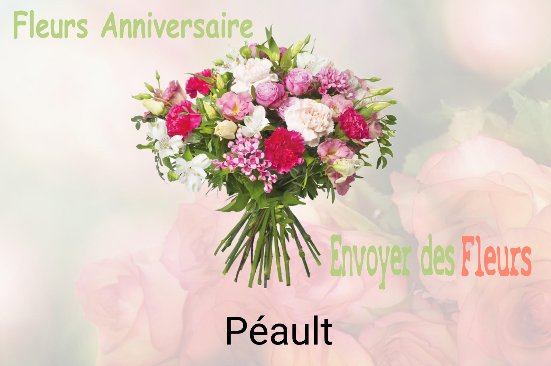 Bouquet de fleurs d’anniversaire livré à Péault